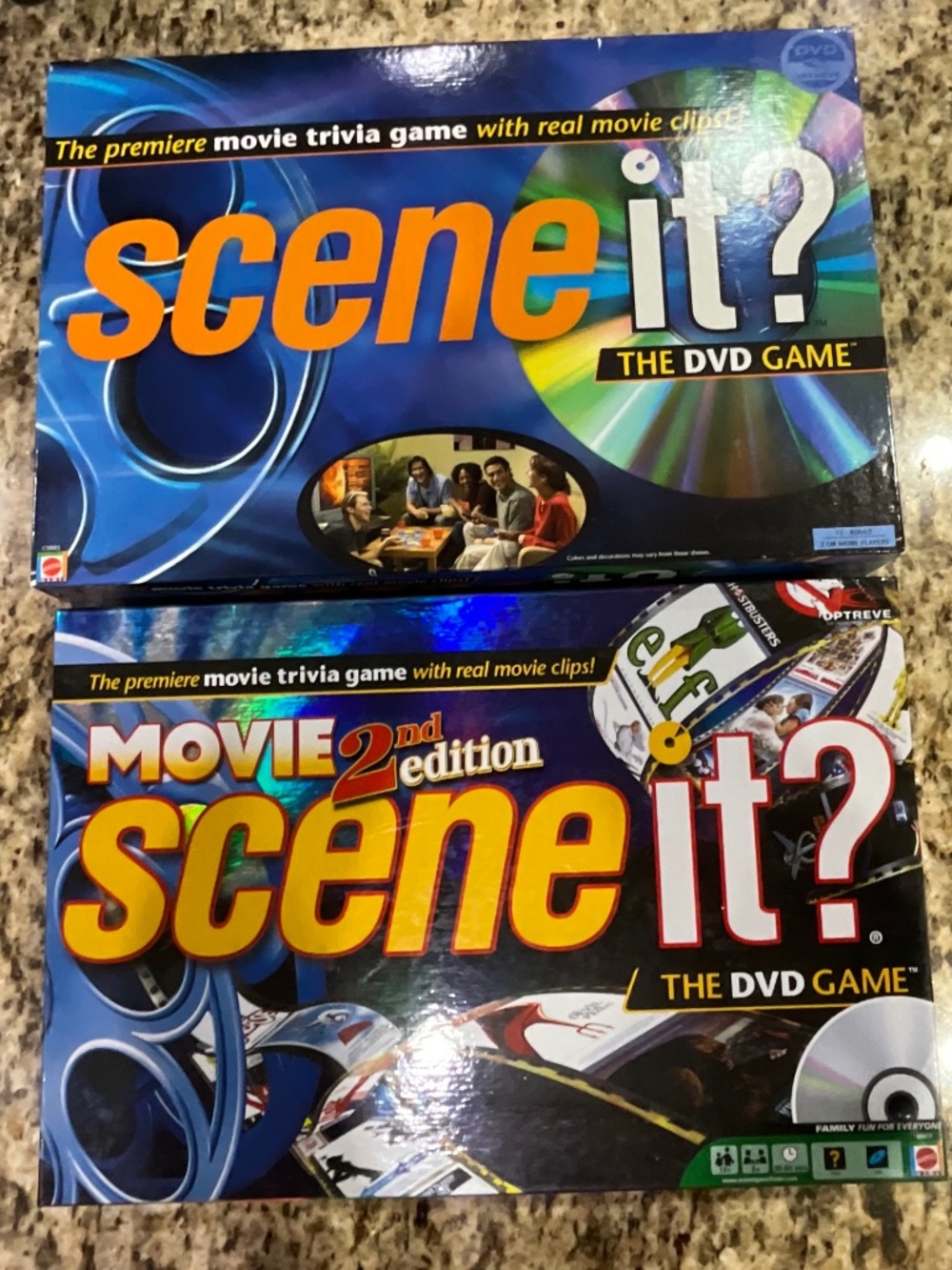 Two Games: Scene It? Movie 2nd Edition - The DVD Game & Scene It? The DVD Game